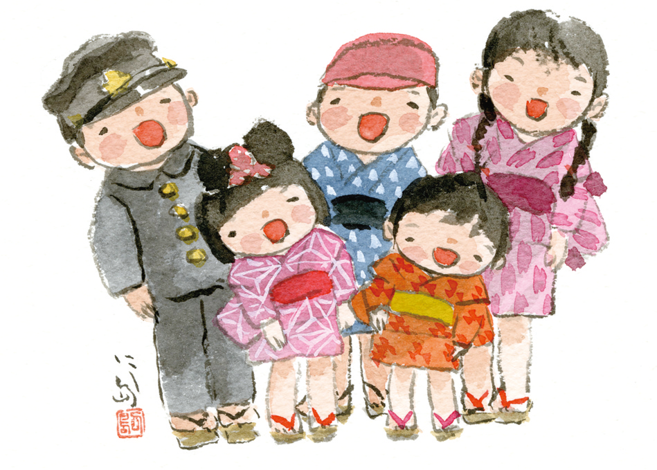 全てのアイテム 「子(ね)」西島伊三雄作木版画