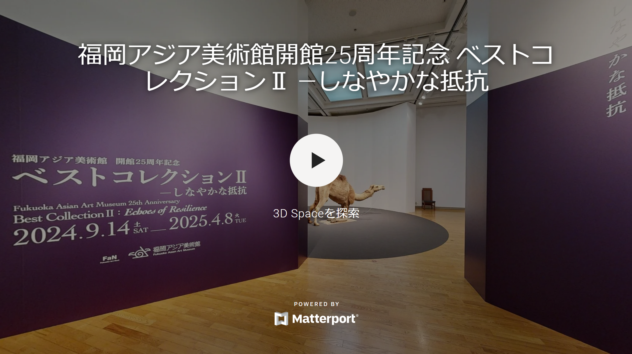 福岡アジア美術館開館25周年記念 ベストコレクションⅡ ―しなやかな抵抗